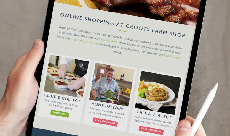 croots farm shop online shopping