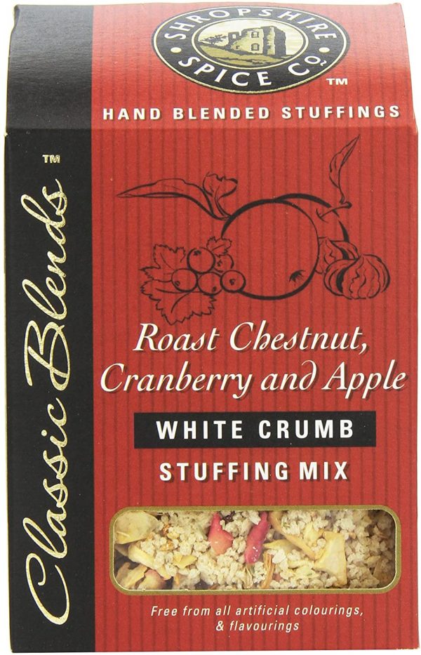 chestnut cranberry and apple stuffing