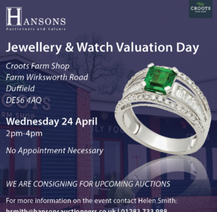 Jewellery & Watch Valuation Day
